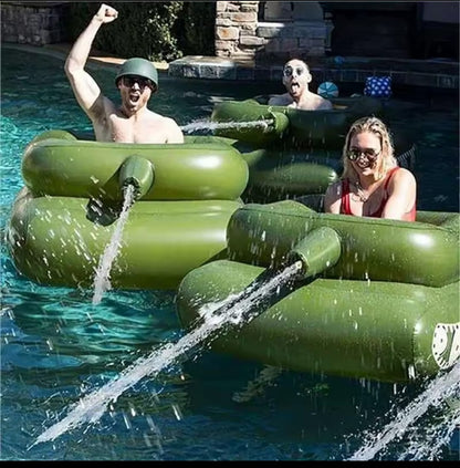 Su Tabancalı Şişme Tank (Yetişkin)